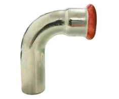Press elbow Assotherm 90. MF. 28 mm – pressable