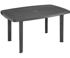 Stalas Faro Progarden 137x85x72cm plastikas/pilkas