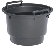 Prosperplast Gėlių vazonas Milly žemas 30x27cm 10L, šviesiai rudas