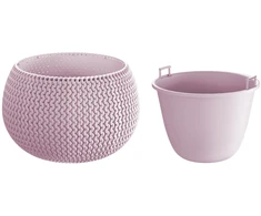 Prosperplast Vazonas Splofy Bowl Violetinis 16x24cm