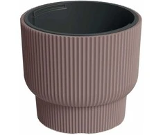 Milly sodo vazonas su įdėklu 39,5 x 39,5 x 35 cm marsala PROSPERPLAST
