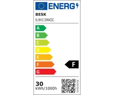 Prožektorius ant žemo stovo, 30 W AC/DC baterija, 20 V, BESK, baterija nepridedama.