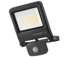 Prožektors ar kustības sensoru, stiprināms pie sienas Osram Endura, 50 W, 5250 lm, 4000 °K, IP44, pelēka