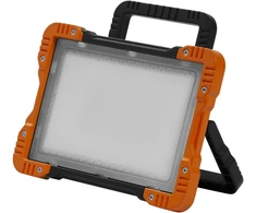 Prožektors bez kustības sensora, pārvietojams Osram, 50 W, 4300 lm, 4000 °K, IP20, melna/oranža