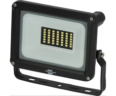 Prožektors bez kustības sensora, stiprināms pie sienas Brennenstuhl Jaro, 20 W, 2300 lm, 6500 °K, IP65, melna