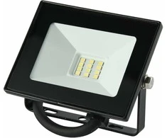 Prožektorius ECO BESK LED 10W, IP65, Juodas
