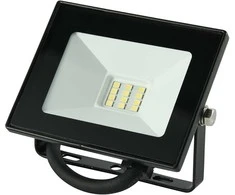 Prožektorius ECO BESK LED 10W, IP65, Juodas