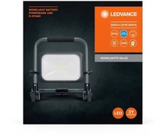 Prožektorius Ledvance/Osram Worklight Value Baterija, 20 W, 2000 lm, 6500 °K, IP54, juodas
