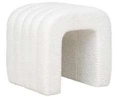 PUFAS TEDDY Baltas 42X41X36