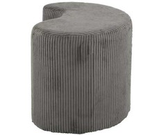 Bertoni Arco POUF EMEL M DARK Pilkas 55X42X47CM