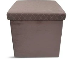 Domoletti Puff C119f Mateo 38, rožinis, 38cm x 38cm x 38cm
