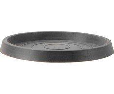 Puķu poda šķīvis Domoletti 09-4, pelēka krās., 31.5 cm