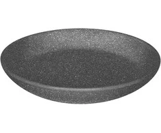 Puķu poda šķīvis Domoletti 5906750949185, pelēka krās., 15 cm