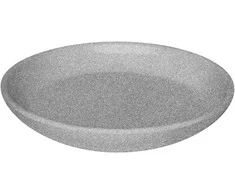 Puķu poda šķīvis Domoletti 5906750949260, pelēka krās., 15 cm