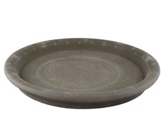 Gėlių vazono lėkštė Domoletti, ruda/pilka, 20 cm