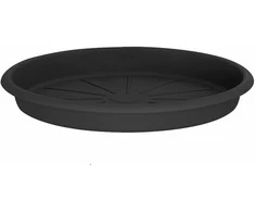 Puķu poda šķīvis Domoletti STTE0021-120, pelēka krās., 21 cm