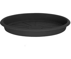 Puķu poda šķīvis Domoletti STTE0028-120, pelēka krās., 28 cm