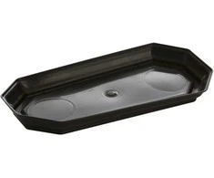 Plastikinė kaktusinės lėkštė Uniplastex Upp, 24.2 x 11.3 cm
