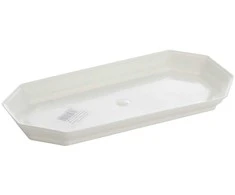 Plastikinė kaktusinės lėkštė Uniplastex Upp, 24.2 x 11.3 cm
