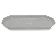 Plastikinė kaktusinės lėkštė Uniplastex Upp, 24.2 x 11.3 cm