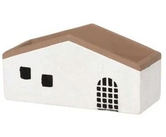 Gėlių vazonas 4Living 643536, cementas, ruda/balta