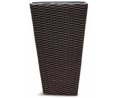 Gėlių vazonas Domoletti 53000011099, plastikas, rudas