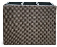 Gėlių vazonas Domoletti 53000011107, plastikas, 79 cm x 29 cm, rudas