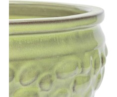 Gėlių vazonas Domoletti GG.6689.016 CL.GI.411, keramika/molis, žalias