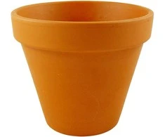 Puķu pods Domoletti Terakota T-001-001-14-P, keramika, brūna krās.