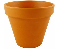 Puķu pods Domoletti Terakota T-001-001-18-P, keramika, brūna krās.