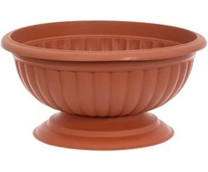 Gėlių vazonas Form Plastic Grace 1002, plastikinis, ruda sp.