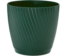 Puķu pods Form Plastic Mika Eco 4560-075, plastmasa, zaļa krās.