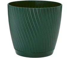 Puķu pods Form Plastic Mika Eco 4560-075, plastmasa, zaļa krās.
