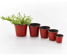Puķu pods Garden Center BN90, plastmasa, brūna krās.