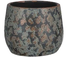 Lumarko CERAMIC POT CLEMENTE D19.5 H15.5 COPPER