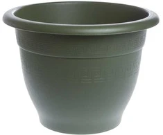 Plasticotto Gėlių vazonas „coaba“, plastikinis, žalios spalvos.