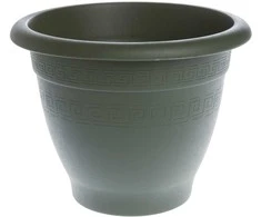 Plasticotto Gėlių vazonas „coaba“, plastikinis, žalios spalvos.