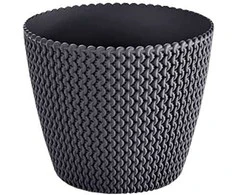 Plastikinis vazonas Prosperplast Splofy, Ø18.7 cm
