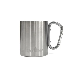 Puodelis Outliner. Plienas. 0,3 l. Sidabrinis