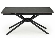 Halmar Dining table extendable Vitorino. juodas. 160 - 220x90x75 cm