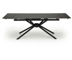 Halmar Dining table extendable Vitorino. juodas. 160 - 220x90x75 cm