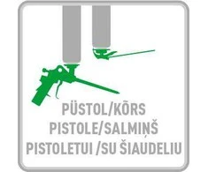 Universalios sandarinimo putos MAKROFLEX 2x2, 750 ml