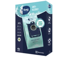 Dulkių siurblio maišelis Electrolux s-bag Hygiene Anti-Allergy E206S, 3.5 l