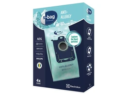 Dulkių siurblio maišelis Electrolux s-bag Hygiene Anti-Allergy E206S, 3.5 l