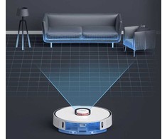 Dulkių siurblys - robotas Roidmi Eve Plus, Baltas