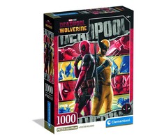 Dėlionė Clementoni Deadpool&amp;Wolverine 37050, 70 cm x 50 cm, 1000 vnt.