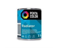 Radiatoriaus spalva, įvairi Pentacolor Radiatorius, baltas, 1 l