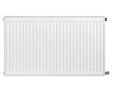 Radiatorius Korado VK 11 11050060-60-0010, 60 cm x 50 cm, apatinis pajungimas dešinėje pusėje, 514,8 W, baltos spalvos.