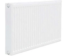 Radiatorius Sanica 22PKKP 501-55225006, 60 cm x 50 cm, šoninis pajungimas, 813,60 W, baltos spalvos.