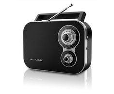 Radijo imtuvas Muse M-051R, juodos spalvos.